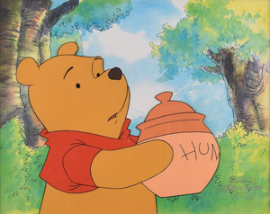 Lot #920 Winnie-the-Pooh production cel from The New Adventures of Winnie the Pooh