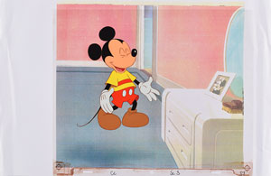 Lot #916 Mickey Mouse production cel from a Disney television show