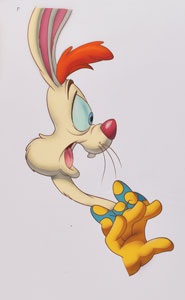 Lot #924 Roger Rabbit production cel from Who Framed Roger Rabbit - Image 2
