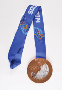 Lot #3130  Sochi 2014 Winter Olympics Bronze Winner's Medal - Image 3