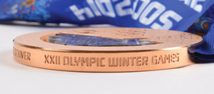 Lot #3130  Sochi 2014 Winter Olympics Bronze Winner's Medal - Image 8