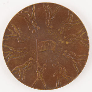 Lot #3052 Melbourne 1956 Summer Olympics Participation Medal - Image 2