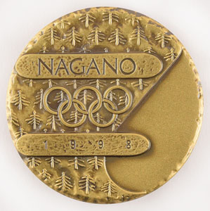 Lot #3110 Nagano 1998 Winter Olympics Bronze