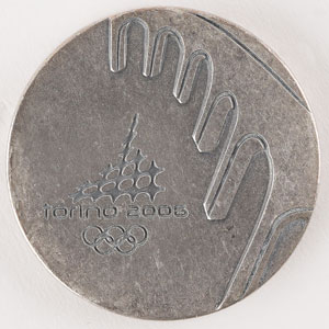 Lot #3120  Torino 2006 Winter Olympics Participation Medal - Image 2