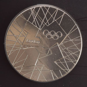 Lot #3127 London 2012 Summer Olympics Cupronickel Participation Medal - Image 1