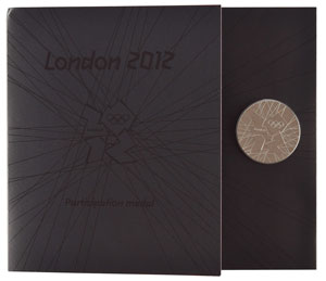 Lot #3127 London 2012 Summer Olympics Cupronickel Participation Medal - Image 3