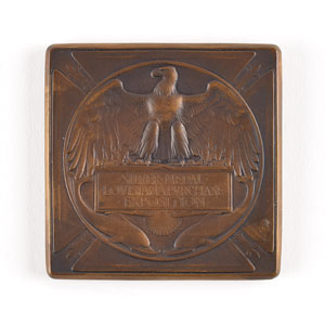Lot #3012  St. Louis 1904 Exposition Prize Medal with Box - Image 2
