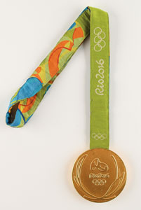 Lot #3133  Rio 2016 Summer Olympics Gold Winner's Medal with Case - Image 2