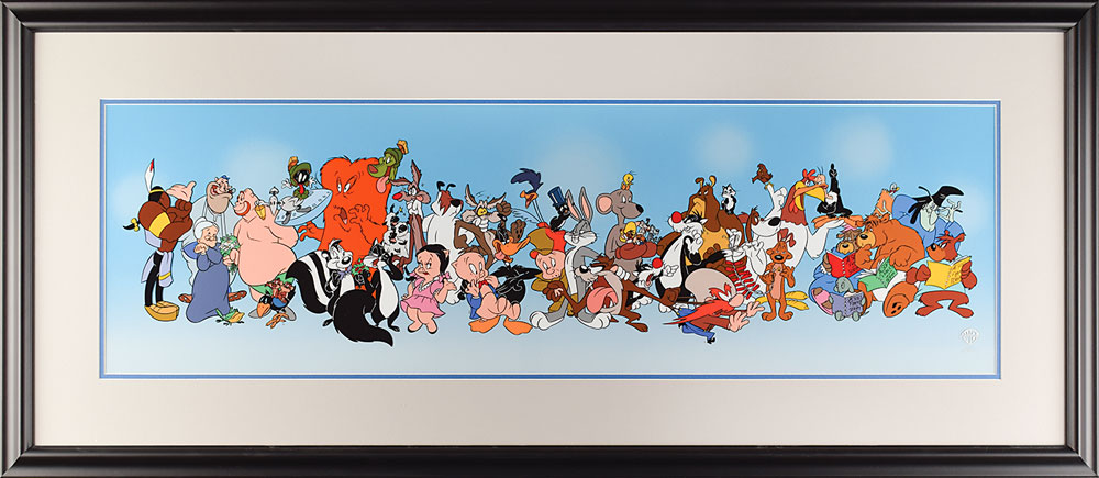 Looney Tunes characters limited edition sericel from Warner Bros. Animation  Art | Sold for $250 | RR Auction