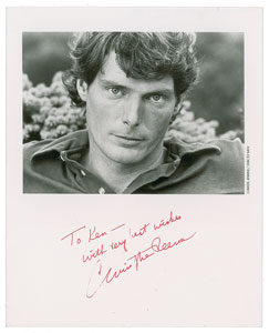 Lot #812 Christopher Reeve - Image 1