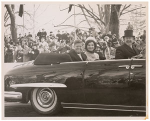 Lot #70 John and Jacqueline Kennedy