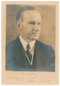Lot #101 Calvin Coolidge - Image 1