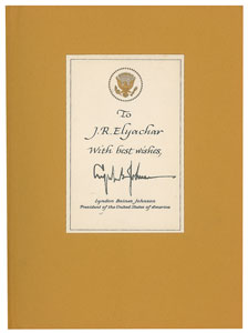 Lot #149 Lyndon B. Johnson - Image 2