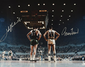 Lot #861 John Havlicek and Jerry West - Image 1
