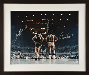 Lot #861 John Havlicek and Jerry West - Image 2