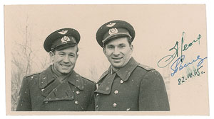 Lot #416 Alexei Leonov and Pavel Belyayev - Image 2
