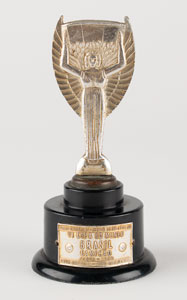 Lot #837  Soccer: 1958 Jules Rimet World Cup Trophy - Image 1