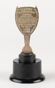 Lot #837  Soccer: 1958 Jules Rimet World Cup Trophy - Image 2