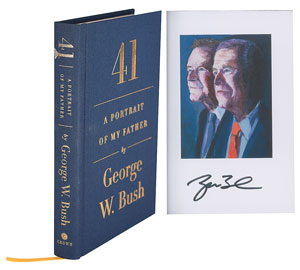 Lot #90 George and George W. Bush