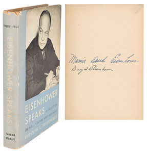 Lot #58 Dwight and Mamie Eisenhower