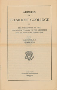 Lot #44 Calvin Coolidge - Image 3