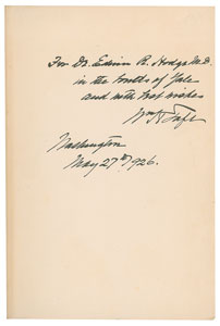 Lot #31 William H. Taft - Image 2