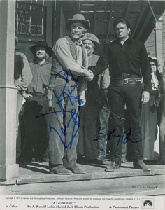 Lot #780 Kirk Douglas and Johnny Cash