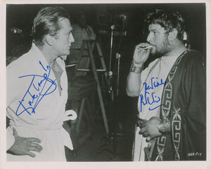 Lot #781 Kirk Douglas and Peter Ustinov - Image 1
