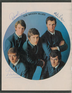 Lot #722  Moody Blues - Image 1