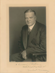 Lot #142 Herbert Hoover - Image 1