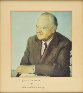 Lot #143 Herbert Hoover - Image 1