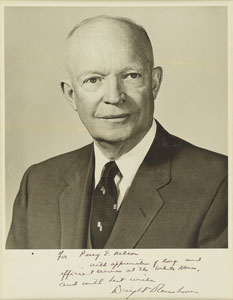 Lot #63 Dwight D. Eisenhower - Image 1