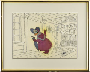 Lot #688 Daisy Duck production cel from Mickey's Christmas Carol - Image 2