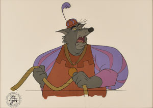 Lot #572 Sheriff of Nottingham production cel from