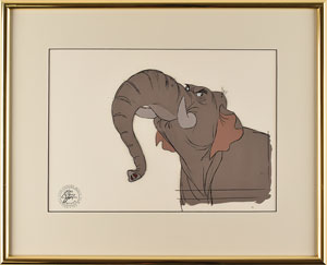 Lot #555 Hathi the Elephant production cel from The Jungle Book - Image 2