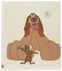 Lot #516 Basil and Toby production cel from The