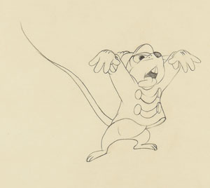 Lot #548 Timothy Q. Mouse production drawings from Dumbo - Image 2