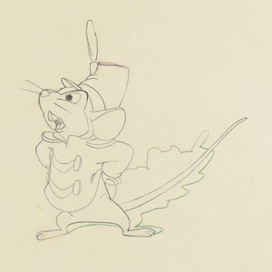 Lot #548 Timothy Q. Mouse production drawings from Dumbo - Image 4