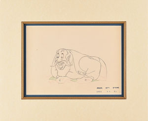 Lot #569 Stromboli production drawing from Pinocchio - Image 2