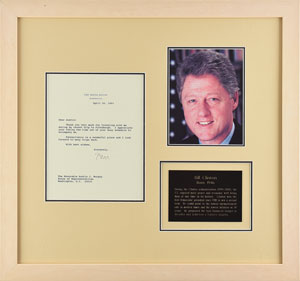 Lot #100 Bill Clinton - Image 1