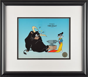 Lot #560 Bugs Bunny and Toro the Bull limited edition sericel from Linda Jones Enterprises - Image 2