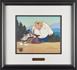 Lot #540  Bugs Bunny and Giovanni Jones limited edition sericel signed by Chuck Jones - Image 2