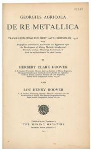 Lot #46 Herbert Hoover - Image 3