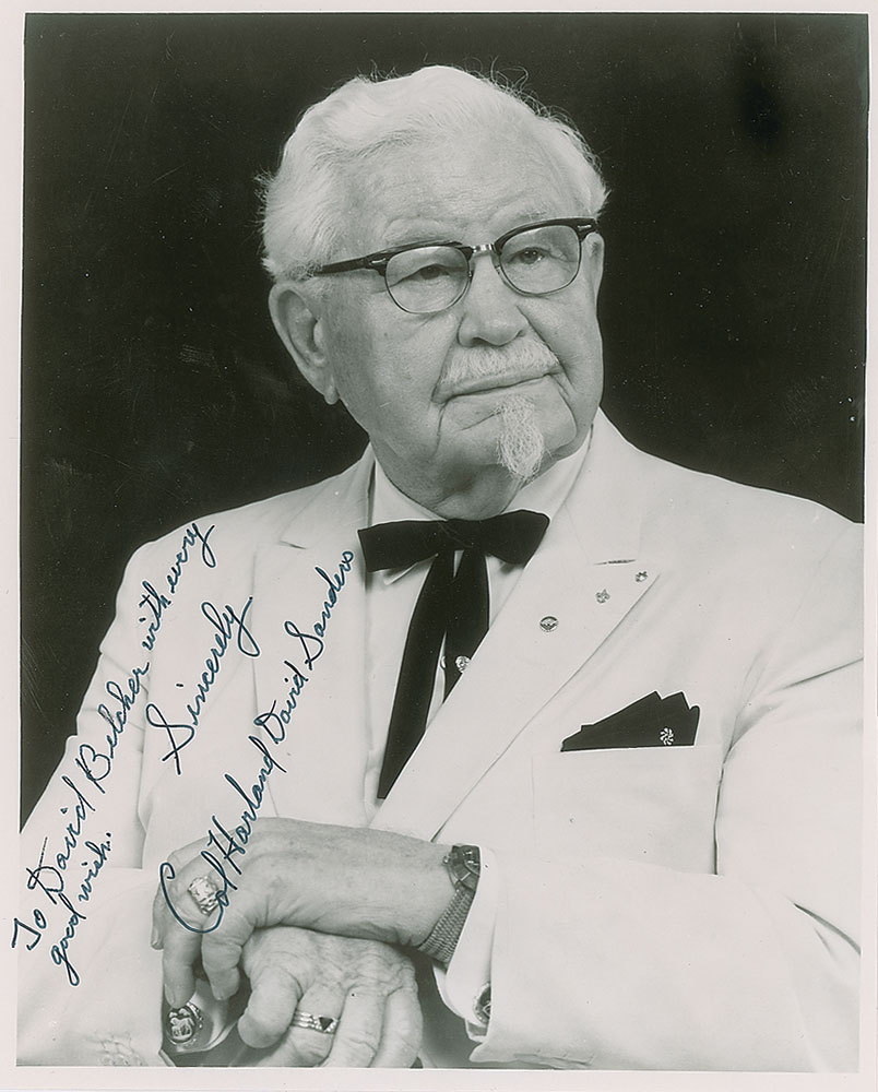 Colonel Harland Sanders | RR Auction