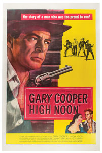 Lot #729  High Noon Movie Poster - Image 1