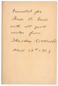 Lot #33 Theodore Roosevelt - Image 2