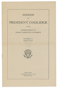 Lot #41 Calvin Coolidge - Image 3