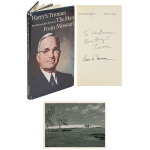 Lot #160 Harry and Bess Truman - Image 1