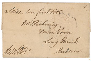 Lot #276 William Pitt the Younger