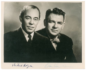 Lot #638  Rodgers and Hammerstein - Image 1